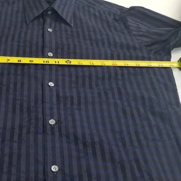 Ted Baker Men's Shirt Size 3 (US Medium) Striped - Picture 3 of 10